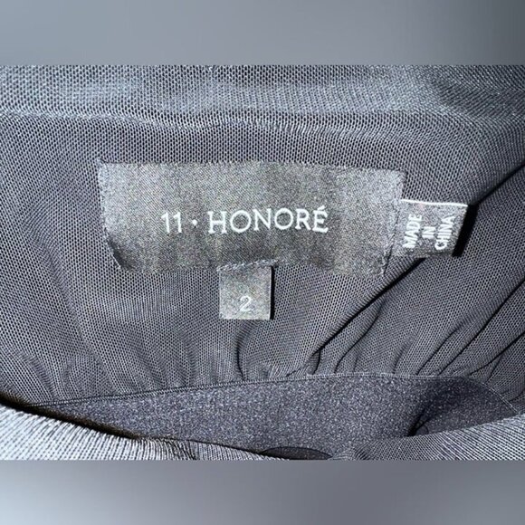 11 Honore Corset Spaghetti Strap Tank Crop Top Black in Plus-Size Size 2 (18/20) - Picture 4 of 8